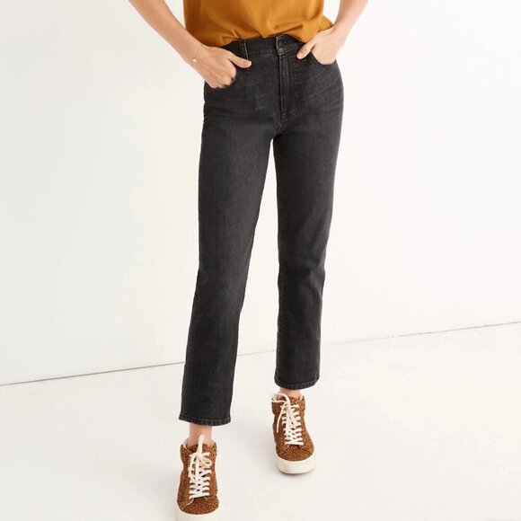 Madewell Denim The Perfect Vintage High Rise Mom Jeans Tapered Sumner Wash 26 - Picture 1 of 13